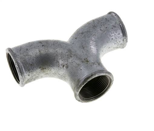 Tee Fitting Rp1 1/4'' Female Malleable cast iron 25bar (351.25psi)