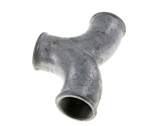Tee Fitting Rp1 1/4'' Female Malleable cast iron 25bar (351.25psi)