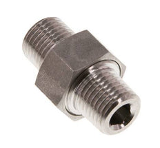 Double Nipple R1/4'' Separable Stainless Steel Conical Seal 40bar (562.0psi)