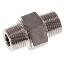 Double Nipple R3/8'' Separable Stainless Steel Conical Seal 40bar (562.0psi)