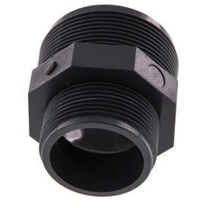 Reducing Double Nipple G1 1/2'' x G2'' PVC-U 16bar (224.8psi) EN 1452-3