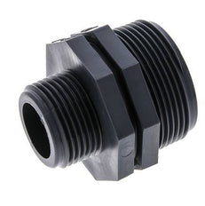 Reducing Double Nipple G1'' x G1 1/2'' Polypropylene (pp) 10bar (140.5psi) FDA 54mm Hex