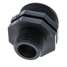 Reducing Double Nipple G1'' x G1 1/2'' Polypropylene (pp) 10bar (140.5psi) FDA 54mm Hex