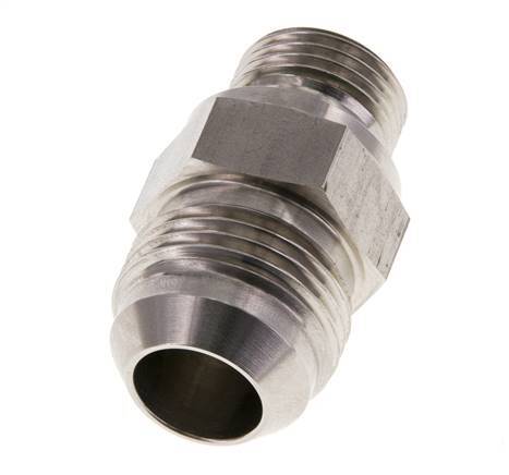 JIC Double Nipple G1/2'' x UN 1-1/16''-12 Stainless Steel FKM 210bar (2950.5psi)