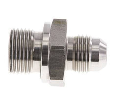 JIC Double Nipple G3/8'' x UNF 9/16''-18 Stainless Steel FKM 275bar (3863.75psi)