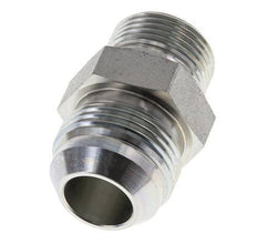 JIC Double Nipple G3/4'' x UN 1-3/16''-12 Steel NBR 170bar (2388.5psi)