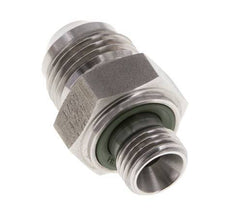 JIC Double Nipple G1/4'' x UNF 3/4''-16 Stainless Steel FKM 275bar (3863.75psi)