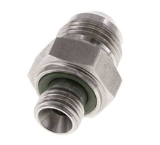 JIC Double Nipple G1/4'' x UNF 3/4''-16 Stainless Steel FKM 275bar (3863.75psi)