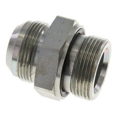 JIC Double Nipple G1 1/4'' x UN 1-5/8''-12 Steel NBR 140bar (1967.0psi)