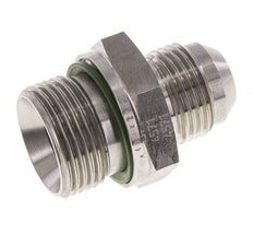 JIC Double Nipple G3/4'' x UNF 7/8''-14 Stainless Steel FKM 210bar (2950.5psi)