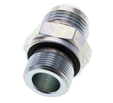 JIC Double Nipple M26 X 1.5 x UN 1-1/16''-12 Steel NBR 210bar (2950.5psi)