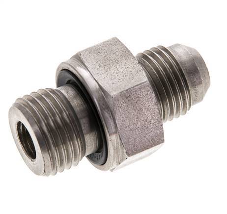 JIC Double Nipple M16 X 1.5 x UNF 9/16''-18 Stainless Steel FKM 275bar (3863.75psi)