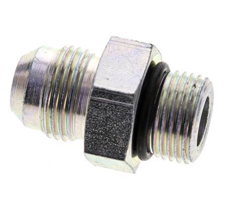 JIC Double Nipple M18 X 1.5 x UNF 3/4''-16 Steel NBR 275bar (3863.75psi)