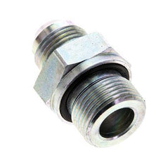 JIC Double Nipple M22 X 1.5 x UNF 3/4''-16 Steel NBR 275bar (3863.75psi)