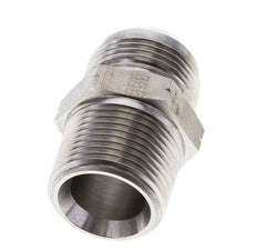 JIC Double Nipple UN 1-5/16''-12 x 1'' NPT Stainless Steel 140bar (1967.0psi)