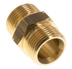 Double Nipple G1'' Male x Male Left Hand Brass 16bar (224.8psi) 36mm Hex