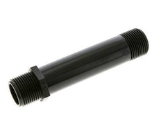 Threaded Pipe G1'' Polypropylene (pp) 10bar (140.5psi) FDA 36mm Hex