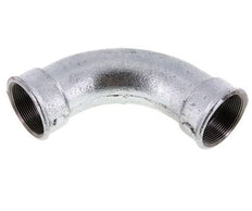 90deg Angled Fitting Rp2'' Female Long Cast Iron 25bar (351.25psi)