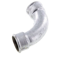 90deg Angled Fitting Rp1 1/4'' Female Long Cast Iron 25bar (351.25psi)