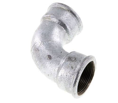 90deg Angled Fitting Rp1 1/2'' Female Short Cast Iron 25bar (351.25psi)