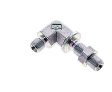 90deg Angled Fitting G1/8'' Bulkhead High Pressure Steel 60° Cone 350bar (4917.5psi) Hydraulic