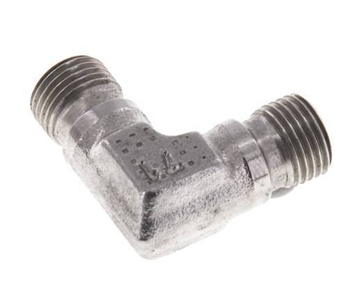 90deg Angled Fitting G1/8'' High Pressure Stainless Steel 60° Cone 400bar (5620.0psi) Hydraulic