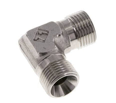 90deg Angled Fitting G3/8'' High Pressure Stainless Steel 60° Cone 325bar (4566.25psi) Hydraulic