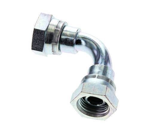 90deg Angled Fitting G1/2'' Female High Pressure Steel 60° Cone 300bar (4215.0psi) Hydraulic