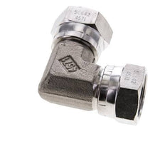 90deg Angled Fitting G3/4'' Female High Pressure Stainless Steel 60° Cone 175bar (2458.75psi) Hydraulic