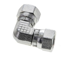 90deg Angled Fitting G1/8'' Female High Pressure Steel 60° Cone 575bar (8078.75psi) Hydraulic