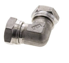 90deg Angled Fitting G1 1/4'' Female High Pressure Stainless Steel 60° Cone 150bar (2107.5psi) Hydraulic