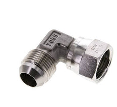 90deg JIC Angled Fitting UN 1-1/16''-12 Male x Female Stainless Steel 210bar (2950.5psi)