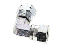 90deg JIC Angled Fitting UNF 9/16''-18 Steel 275bar (3863.75psi)