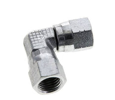 90deg JIC Angled Fitting UNF 7/16''-20 Steel 310bar (4355.5psi)