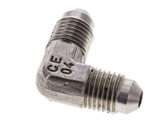 90deg JIC Angled Fitting UNF 7/16''-20 Male Stainless Steel 450bar (6322.5psi)