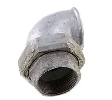 90deg Union Connector Rp2'' Female Cast Iron Conical Seal 25bar (351.25psi)