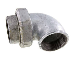 90deg Union Connector Rp2'' Female Cast Iron Conical Seal 25bar (351.25psi)