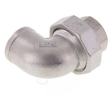 90deg Union Connector Rp3/4'' Female Stainless Steel Conical Seal 16bar (224.8psi)