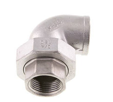 90deg Union Connector Rp3/4'' Female Stainless Steel Conical Seal 16bar (224.8psi)