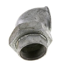 90deg Angled Union Connector Rp2'' Female Cast Iron Flat Seal Centellen 25bar (351.25psi)