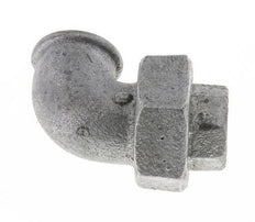 90deg Angled Union Connector Rp3/4'' Female Cast Iron Flat Seal Centellen 25bar (351.25psi)
