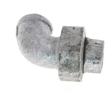 90deg Angled Union Connector Rp3/8'' Female Cast Iron Flat Seal Centellen 25bar (351.25psi)