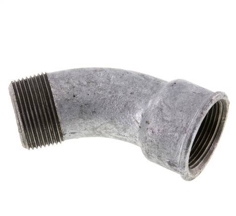 Elbow Fitting 45deg R1 1/4'' Male x Rp1 1/4'' Female Cast Iron 25bar (351.25psi)