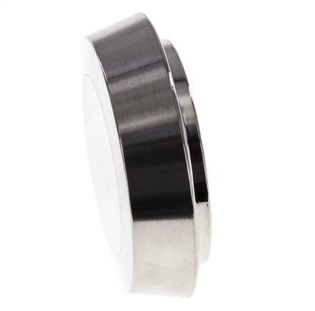 End Cap 44mm Cone Nozzle DN 25 Stainless Steel DIN 11851