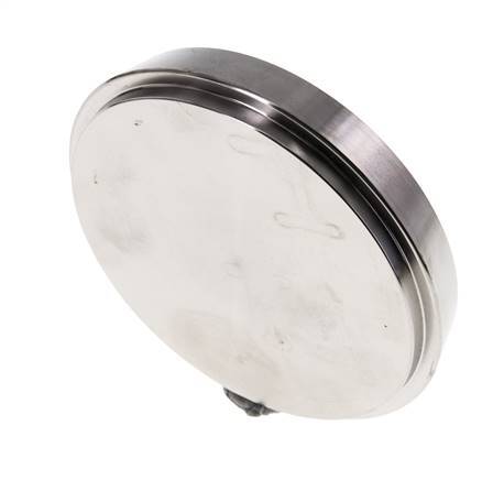 End Cap 86mm Cone Nozzle DN 65 Stainless Steel DIN 11851