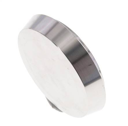 End Cap 56mm Cone Nozzle DN 40 Stainless Steel DIN 11851