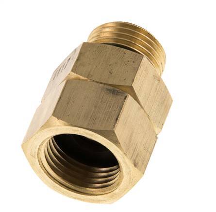 Rotary Joint G1/2'' Female x Male Hot Water Brass EPDM 30bar (421.5psi)