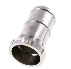 Sanitary (Dairy) Fitting 86mm Cone x 2 1/2 inch (65 mm) Hose Pillar Stainless Steel