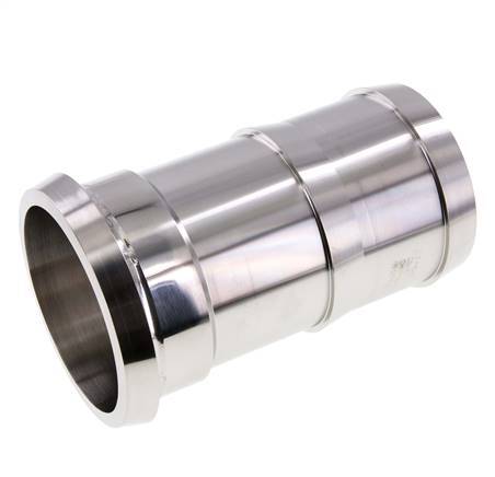 Sanitary (Dairy) Fitting 100mm Cone x 80 mm Hose Pillar Stainless Steel