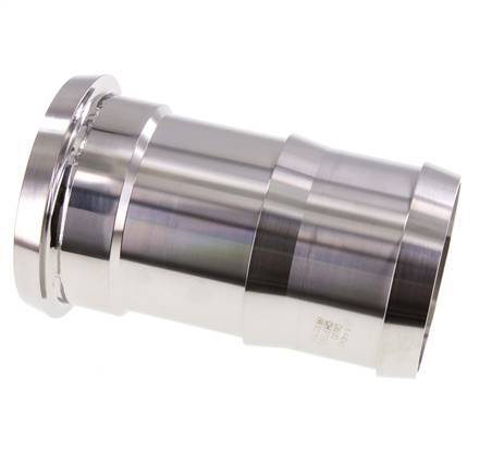 Sanitary (Dairy) Fitting 100mm Cone x 80 mm Hose Pillar Stainless Steel